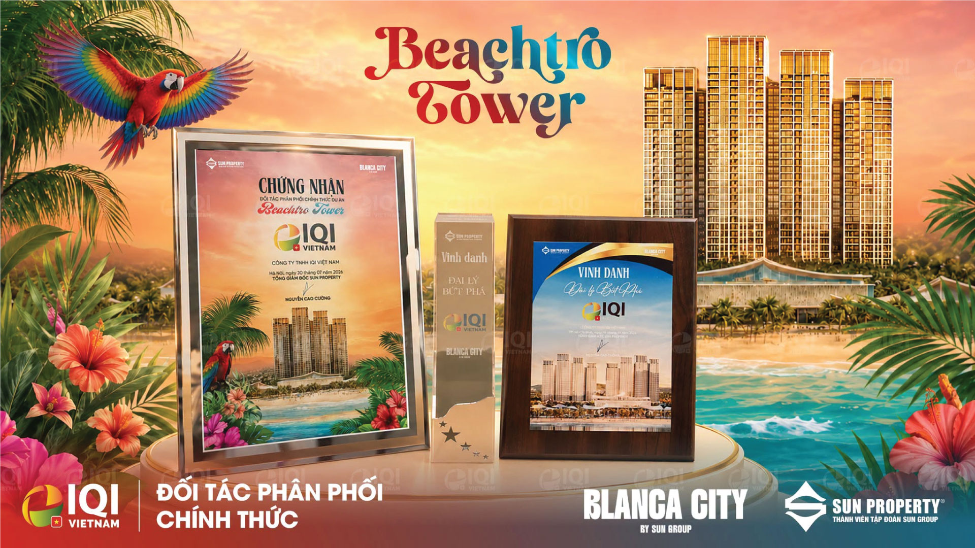 Đại lý phân phối chính thức dự án Beachtro Tower