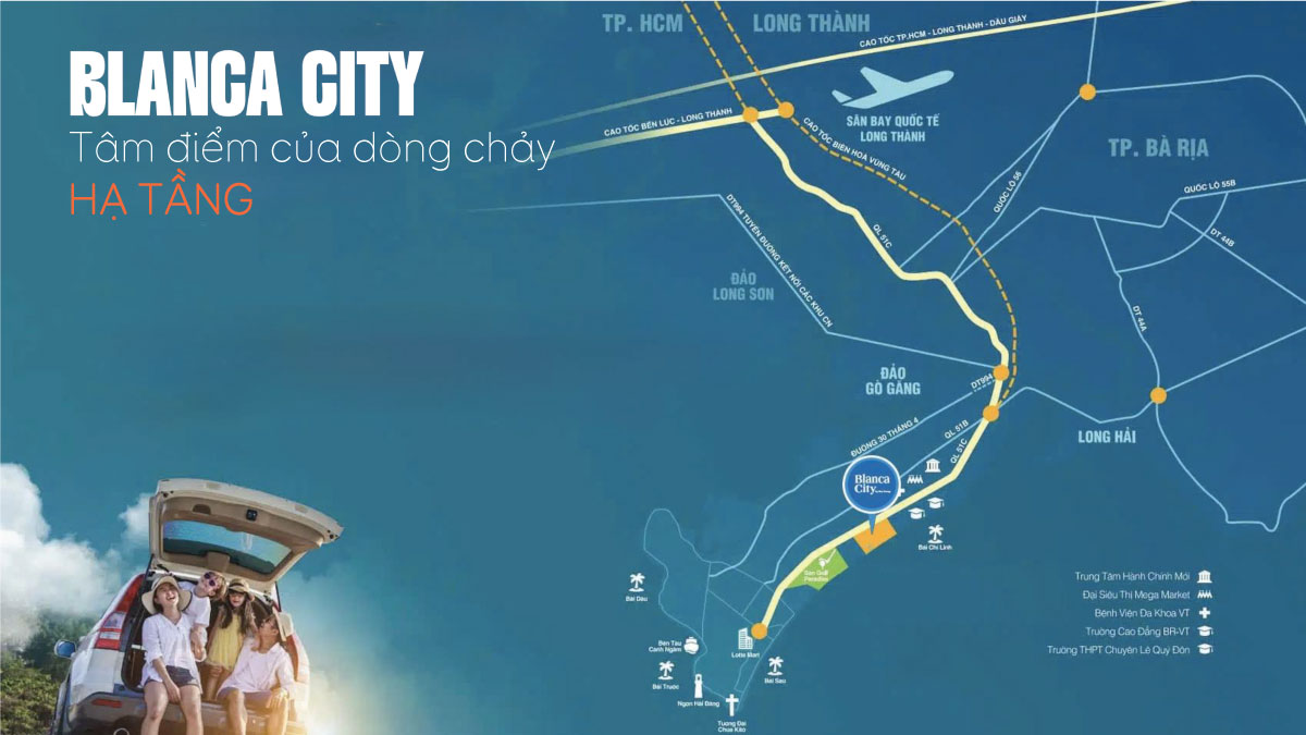 vị trí dự án Beachtro Tower